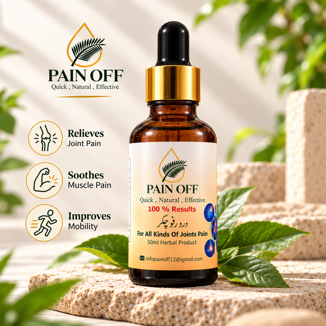 PAIN OFF Herbal Joint & Muscle Massage Oil